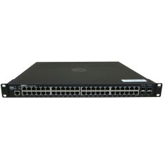 01P0G6 Dell Force10 S50 48-Port 48 x 10/100/1000 + 4 x Shared SFP Gigabit Ethernet Stackable Network Switch