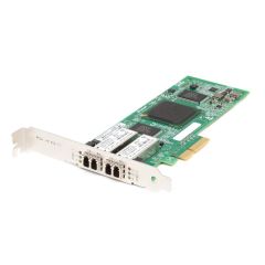 0P23M2 Dell QLogic QLE2462 Dual Port Fibre Channel 4Gb PCI-Express x4 Host Bus Adapter
