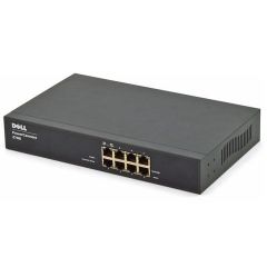 0WJ686 Dell PowerConnect 2708 8-Ports Managed Rack-mountable Network Switch