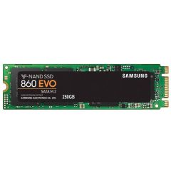 MZ-N6E250BW Samsung 860 EVO 250GB Multi-Level Cell SATA 6Gbps M.2 2280 Solid State Drive