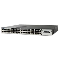 WS-C3850-48T-E Cisco Catalyst 3850-48T-E 48-Ports Layer 3 Managed Rack-mountable 1U Network Switch