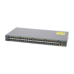 WS-C2960-48TC-L Cisco Catalyst 2960-48TC-L 48-Ports Layer 2 Managed Rack-mountable 1U Network Switch