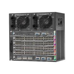 WS-C4506E-S7L+96V+= Cisco Catalyst 4506E-S7L+96+ 96-Ports 2 x SFP PoE+ Managed Rack-mountable 1U Switch Chassis