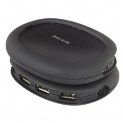 F5U234V1 Belkin Hi-Speed USB 2.0 4-Port Hub USB External 4 USB Port(s)