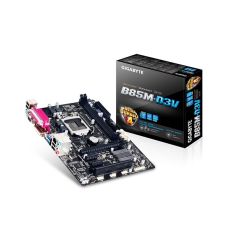 GA-B85M-D3V Gigabyte Motherboard Rev.1.1 Intel B85 Socket LGA1150 DDR3 Micro ATX