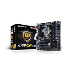 GA-Z170M-D3H Gigabyte Intel Z170 LGA-1151 mATX Motherboard Rev.1