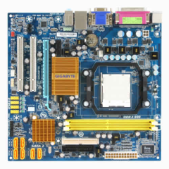 GA-MA74GM-S2 Gigabyte Socket Am2+ AMD 740g Ddr2 Matx Motherboard
