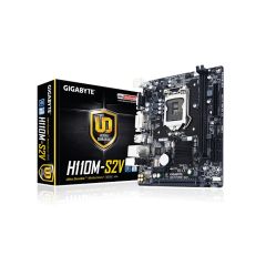GA-H110M-S2V Gigabyte Motherboard CPU i3 i5 i7 LGA1151 Intel DDR4 VGA DVI USB3