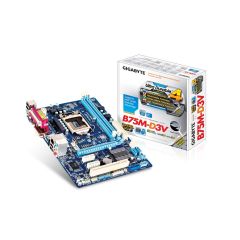 GA-B75M-D3V Gigabyte Intel LGA1155 DDR3 USB 2 USB 3 Motherboard without I/O Shield