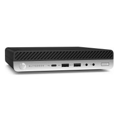 6VG84UT#ABA HP EliteDesk 800 G3 Intel 3.8GHz Core i5-7500 Quad-Core 8GB DDR4 SDRAM 256GB Solid State Drive Mini Desktop System
