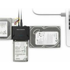 USB 3.0 to IDE & SATA Converter External Hard Drive Adapter Kit 2.5"/3.5" Cable
