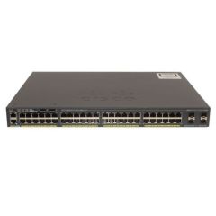 C1-C2960X-48LPS-L Cisco Catalyst 2960X-48LPS-L 48-Ports 4 x 1G SFP PoE+ Layer 3 Managed Rack-mountable 1U Network Switch