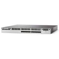C1-WS3850-12S/K9 Cisco Catalyst 3850-12S 12-Ports SFP Layer 3 Managed Rack-mountable 1U Fibre Switch