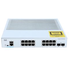 C1000-16T-E-2G-L-RF Cisco Catalyst 1000 16-Ports 16 x 10/100/1000 + 2 x Gigabit SFP Uplink Layer 2 Managed Rack-Mountable Network Switch