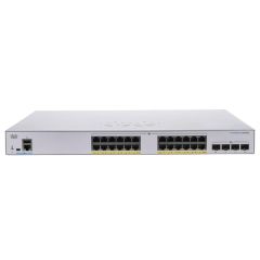 C1000-24PP-4G-L-RF Cisco Catalyst 1000 24-Ports 8 x 10/100/1000 + 16 x 10/100/1000 + 4 x Gigabit SFP Uplink PoE+ Layer 2 Managed Rack-Mountable Network Switch