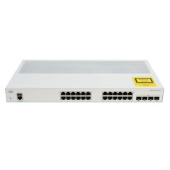 C1000-24T-4G-L-RF Cisco Catalyst 1000 24-Ports 24x 10/100/1000 + 4x Gigabit SFP Uplink Layer 2 Managed Rack-Mountable Network Switch