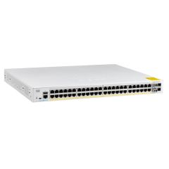 C1000-48PP-4G-L-RF Cisco Catalyst 1000 48-Ports 48x 10/100/1000 Gigabit 4x 1 Gigabit SFP Uplink PoE+ Layer 2 Managed Rack-Mountable Network Switch