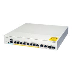 C1000-8P-2G-L= Cisco Catalyst 1000 8-Ports 8x 10/100/1000 2x SFP/ RJ-45 Combo PoE+ Layer 2 Managed Rack-Mountable Network Switch