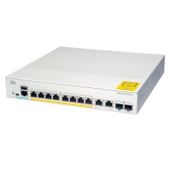 C1000-8T-2G-L= Cisco Catalyst 1000 8-Ports 8x 10/100/1000 + 2x SFP and RJ-45 Combo Uplinks Layer 2 Managed Rack-Mountable Network Switch