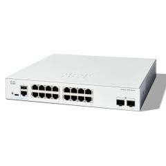 C1200-16T-2G Cisco Catalyst 1200 16-Ports 16 x 10/100/1000 + 2 x Gigabit Ethernet SFP Layer 3 Managed Rack-Mountable Network Switch