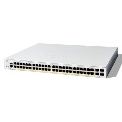 C1200-48P-4G-RF Cisco Catalyst 1200-48P-4G 48-Ports 48 x 10/100/1000 + 4 x Gigabit SFP PoE+ Layer 3 Managed Rack-Mountable Network Switch