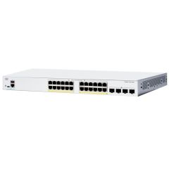 C1300-24FP-4G= Cisco Catalyst 1300 24-Ports 24 x 10/100/1000 + 4 x 10/100/1000/2500/5000/10000 SFP PoE+ Layer 3 Managed Rack-Mountable Network Switch