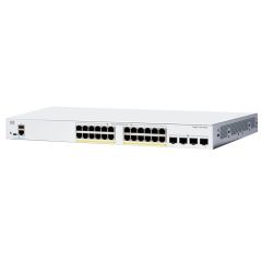 C1300-24P-4G= Cisco Catalyst 1300 24-Ports 24 x 10/100/1000 + 4 x 10/100/1000/2500/5000/10000 SFP PoE+ Layer 3 Managed Rack-Mountable Network Switch