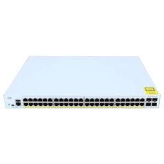 C1300-48FP-4G= Cisco Catalyst 1300 48-Ports 48 x 10/100/1000 + 4 x 1 Gigabit SFP PoE+ Layer 3 Managed Rack-Mountable Network Switch
