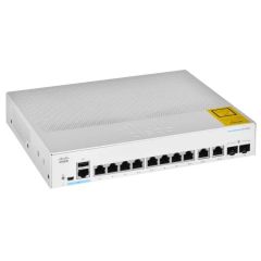 C1300-8FP-2G Cisco Catalyst 1300 8-Ports 8 x 10/100/1000 + 2 x 10/100/1000/2500/5000/10000 SFP+ PoE+ Layer 3 Managed Rack-Mountable Network Switch