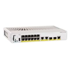 Cisco Catalyst 9200CX-12T-2X2G Network Advantage 12-Ports 12x 1000Base-T + 3x 1000Base-T + 2x 1 Gigabit / 10 Gigabit SFP+ Uplink UPOE+ Layer 3 Managed Rack-Mountable Network Switch