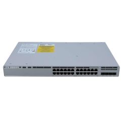 Cisco Catalyst 9200L-24PXG-4X Network Essential 24-Ports 8 x 100/1000/2.5G/5G/10GBase-T + 16 x 10/100/1000 x 10 Gigabit SFP+ Uplink PoE+ Layer 3 Managed Rack-Mountable Network Switch