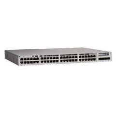 Cisco Catalyst 9200L-48P-4G Network Advantage 48-Ports 48 x 10/100/1000 (PoE+) + 4 x Gigabit SFP Layer 3 Rack-mountable 1U Network Switch