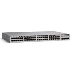 Cisco Catalyst 9200L-48PXG-4X Network Essential 48-Ports 12 x 100/1000/2.5G/5G/10GBase-T + 36 x 10/100/1000 + 4 x 10 Gigabit SFP+ Uplink PoE+ Layer 3 Managed Rack-Mountable Network Switch