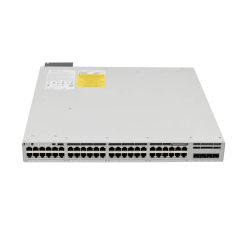 Cisco Catalyst 9300L-48P-4G Network Advantage 48-Ports PoE+ Layer 3 Managed Rack-Mountable 1U Network Switch