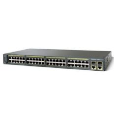 Cisco Catalyst 2960+48PST-S 48-Ports PoE Rack-mountable Network Switch