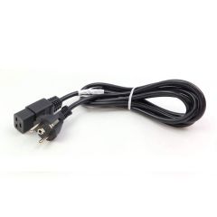 CBL-PWR-C19S-162-USL Juniper C19 at 70-80mm 16A/250V 2.5m Standard Power Cord 8.20ft for SRX3400 / SRX3600