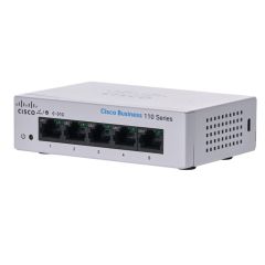 CBS110-5T-D-CN Cisco Business 110 5-Ports 5 x 10/100/1000 Layer 2 Unmanaged Rack-Mountable Ethernet Switch