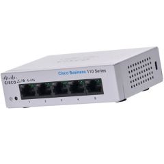 CBS110-5T-D Cisco Business CBS110-5T 5 x Ports 10/100/1000Base-T layer-2 Unmanaged Desktop Gigabit Ethernet Network Switch
