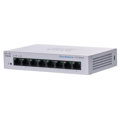 CBS110-8T-D-CN Cisco Business 110 8-Ports 8 x 10/100/1000 Layer 2 Unmanaged Rack-Mountable Network Switch