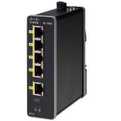 IE-1000-4T1T-LM-RF Cisco Industrial Ethernet 1000-4T1T-LM 5-Ports Managed Din Rail Mountable Network Switch