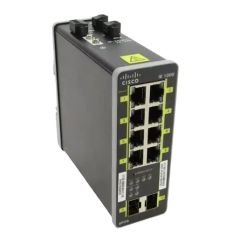 IE-1000-8P2S-LM-RF Cisco Industrial Ethernet 1000-8P2S-LM 10-Ports 8 x 10/100/1000 (PoE+) + 2 x 1000Base-X SFP Managed Din Rail Mountable Network Switch