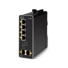 Cisco Industrial Ethernet 1000-8P2S-LM 10-Ports 8 x 10/100/1000 (PoE+) + 2 x 1000Base-X SFP Managed Din Rail Mountable Network Switch