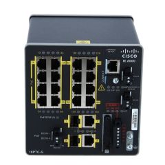 IE-2000-16TC-B Cisco Industrial Ethernet 2000-16TC-B 20-Ports Layer 3 Managed DIN Rail-Mountable Network Switch