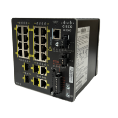 IE-2000-16TC-G-N Cisco Industrial Ethernet 2000-16TC-G-N 20-Ports SFP Layer 2 Managed Network Switch