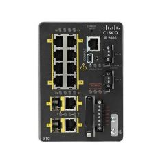 IE-2000-8TC-B-RF Cisco Industrial Ethernet 2000-8TC-B 10-Ports 8 x 10/100 + 2 x combo SFP Managed Din Rail Mountable Network Switch