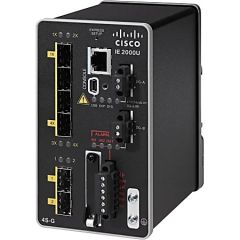 IE-2000U-4S-G Cisco Industrial Ethernet 2000U-4T-G 6-Ports Managed Din Rail Mountable Network Switch