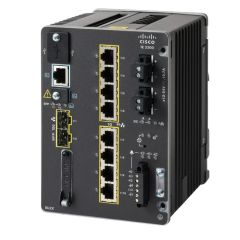 IE-3300-8P2S-A= Cisco Catalyst IE-3300 8-Ports 10x 10/100/1000 + 2x SFP PoE+ Layer 3 Managed DIN Rail-Mountable Network Switch
