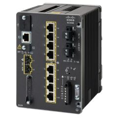 IE-3300-8P2S-E-RF Cisco Catalyst IE-3300 8-Ports 10x 10/100/1000 + 2x SFP PoE+ Layer 3 Managed DIN Rail-Mountable Network Switch