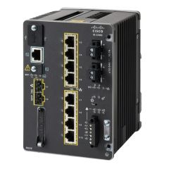 IE-3300-8T2S-A-RF Cisco Catalyst IE-3300 8-Ports 10x 10/100/1000 + 2x SFP Layer 3 Managed DIN Rail-Mountable Network Switch