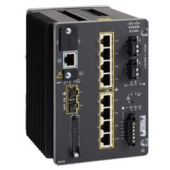 IE-3300-8U2X-E-RF Cisco Catalyst IE-3300 8-Ports 8x 10/100/1000 + 2x 1 Gigabit / 10 Gigabit SFP+ PoE++ Layer 3 Managed DIN Rail-Mountable Network Switch